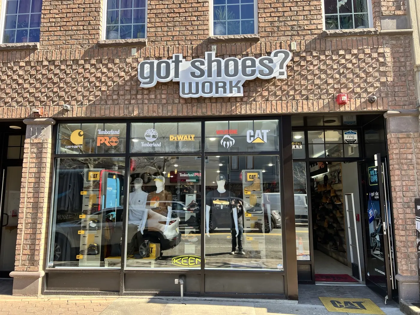 Got Shoes Work storefront at 112 Ferry Street