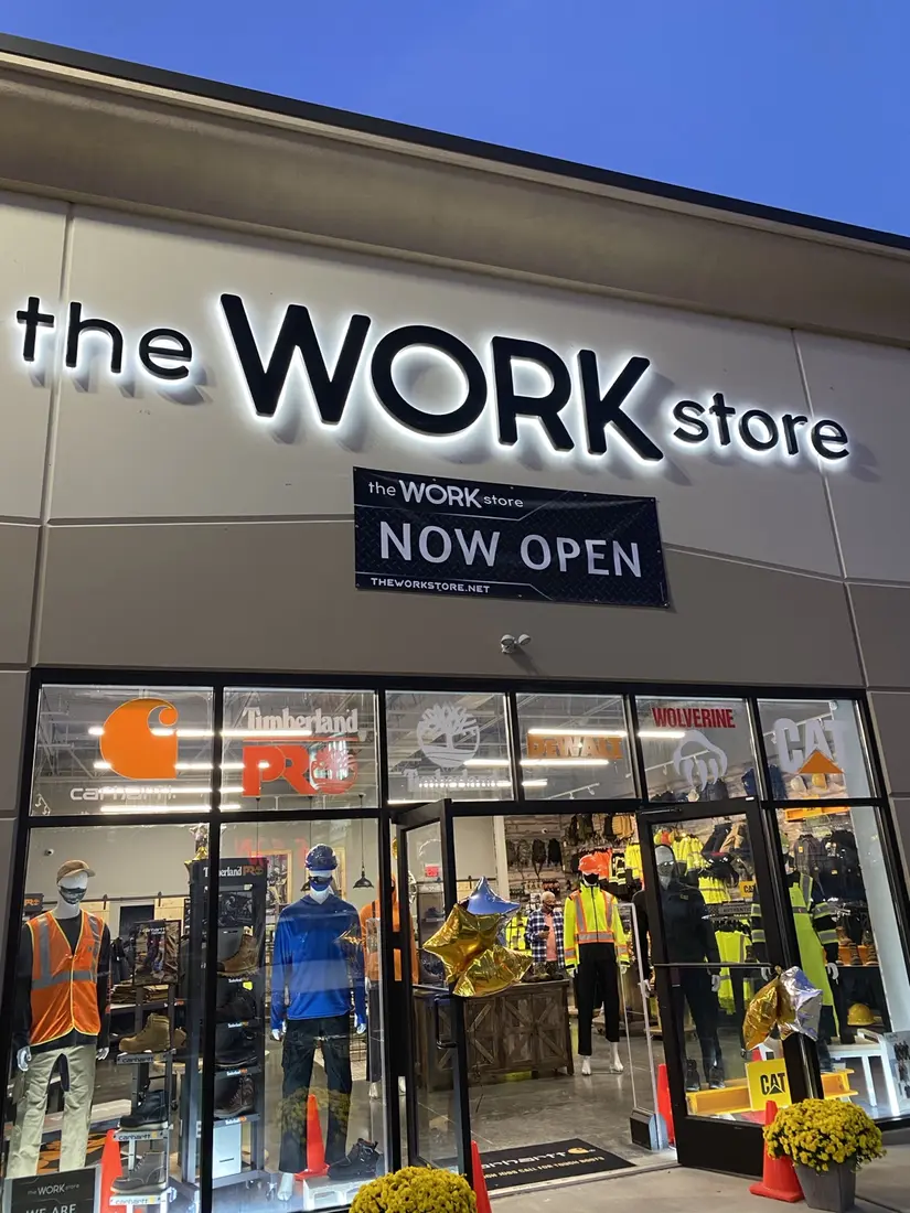 The Work Store storefront in Union, New Jersey